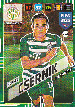 Kornel Csernik Ferencvarosi TC 2018 FIFA 365 #202